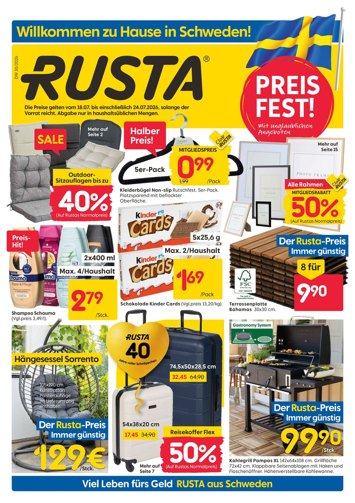 RUSTA Prospekt – Vorschaubild
