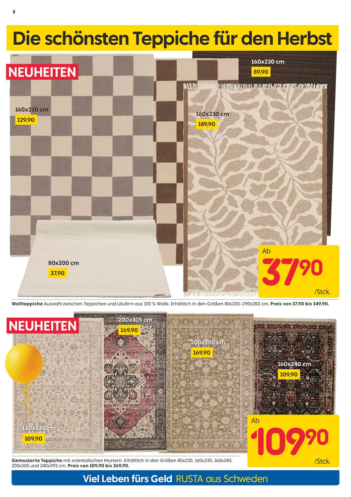 RUSTA Prospekt – Seite 8