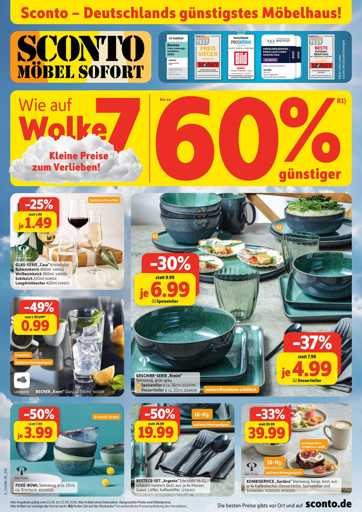SCONTO Prospekt – Vorschaubild