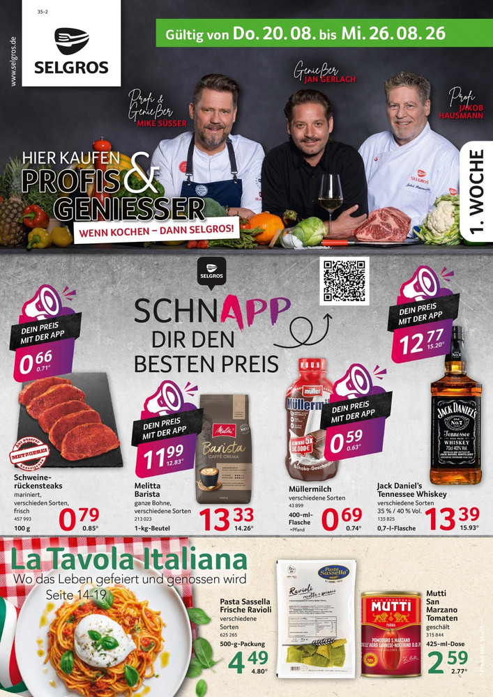 SELGROS Food Prospekt – Vorschaubild