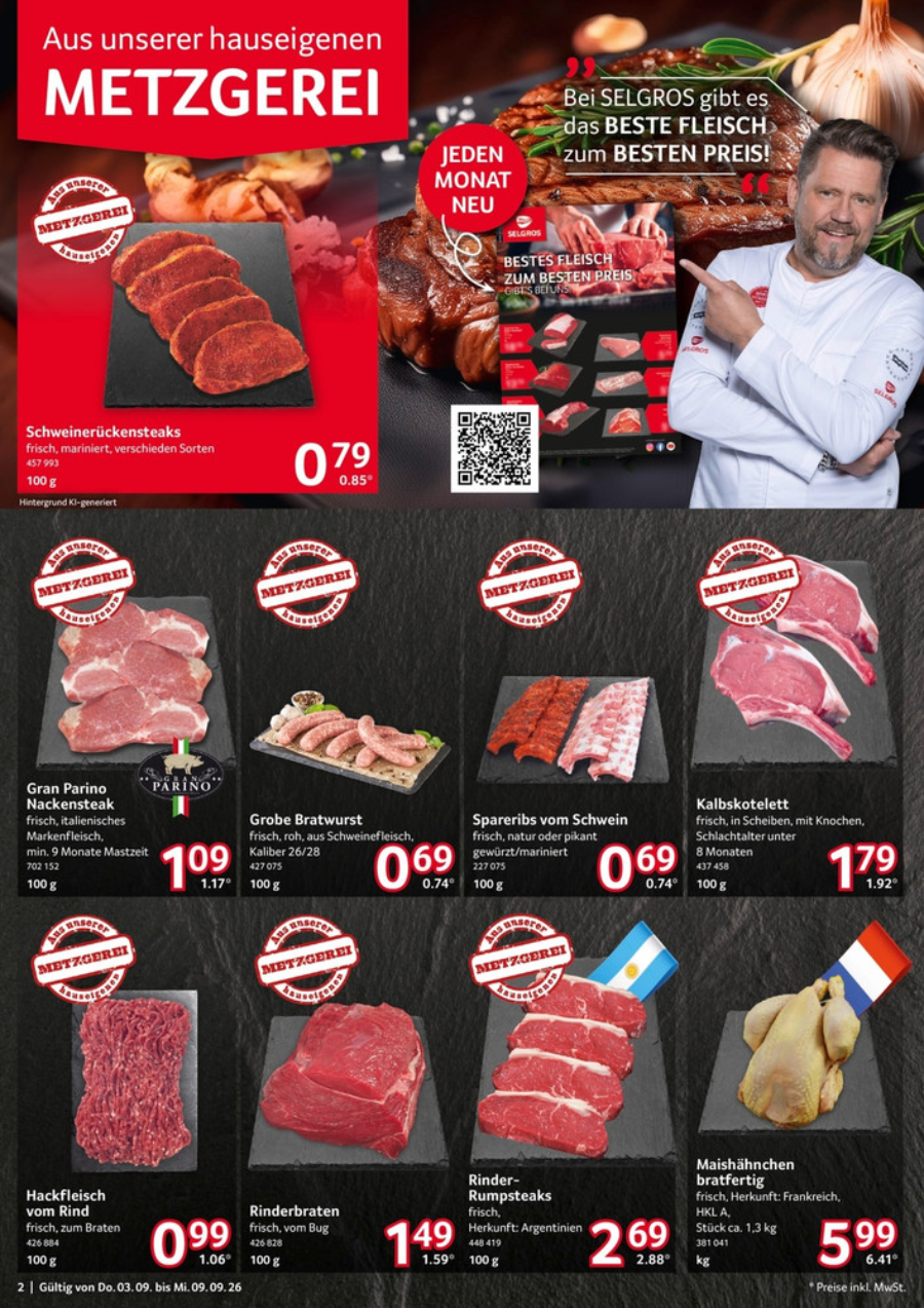 SELGROS Food Prospekt – Seite 3