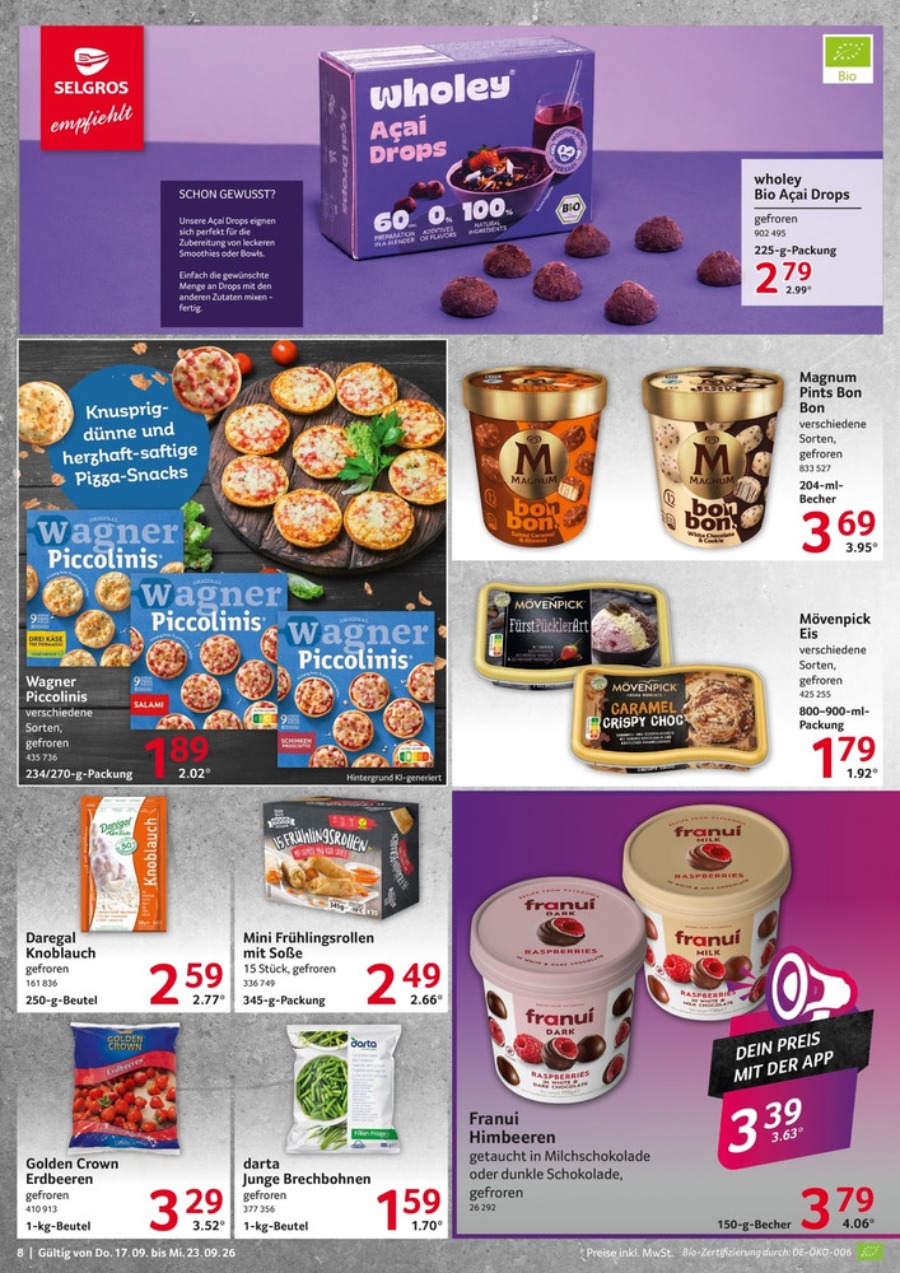 SELGROS Food Prospekt – Seite 8