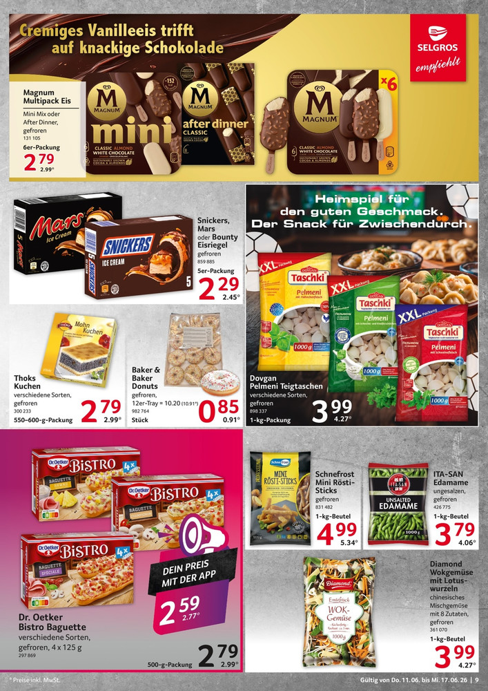 SELGROS Food Prospekt – Seite 9