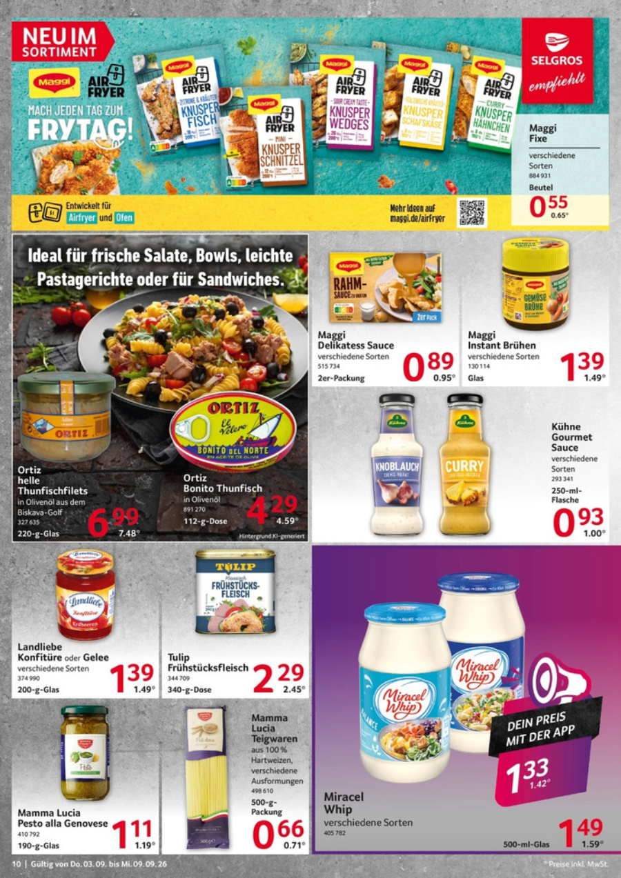 SELGROS Food Prospekt – Seite 10