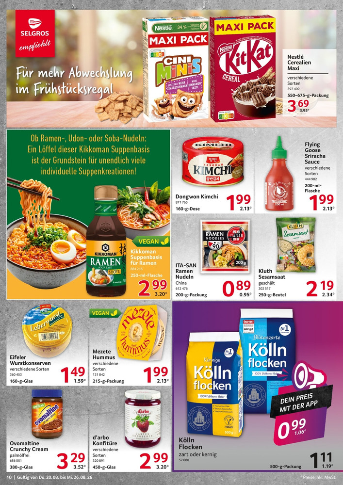 SELGROS Food Prospekt – Seite 10