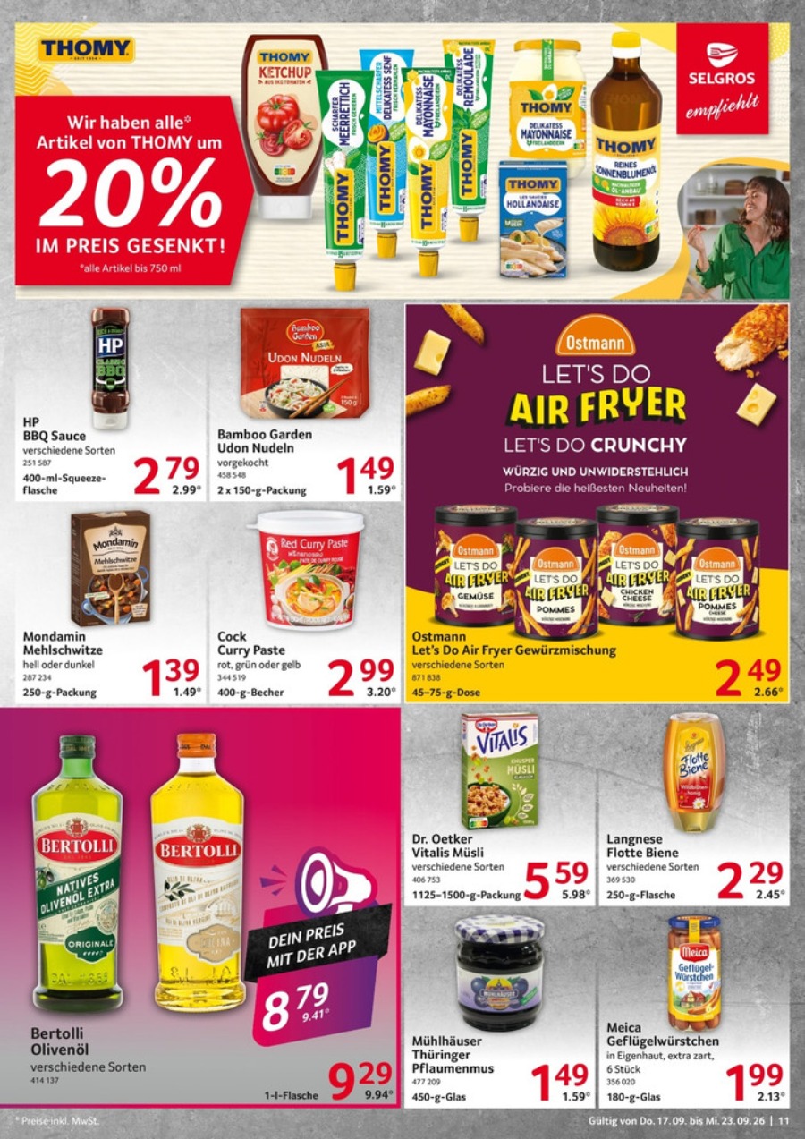 SELGROS Food Prospekt – Seite 11