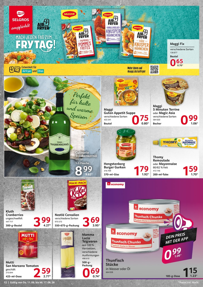 SELGROS Food Prospekt – Seite 12