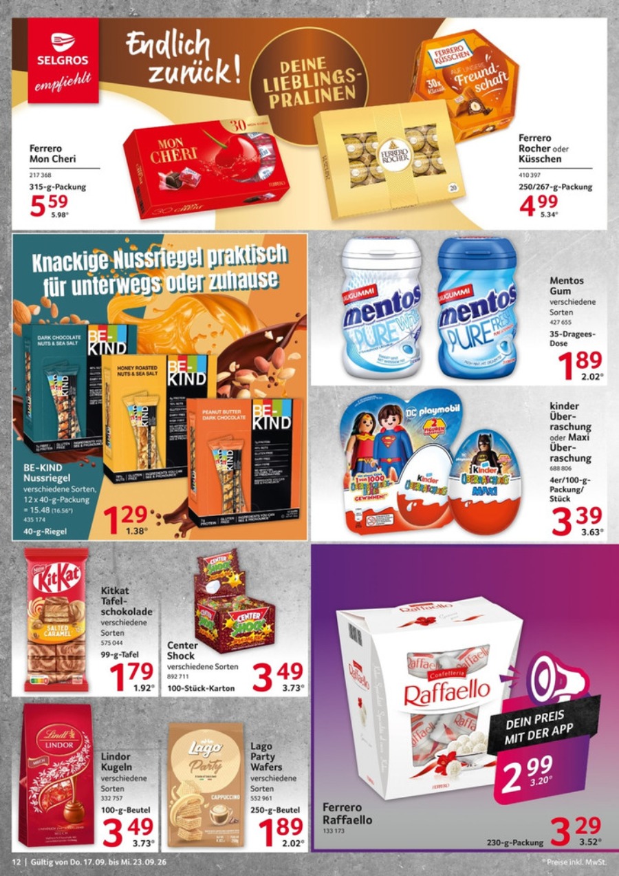 SELGROS Food Prospekt – Seite 12