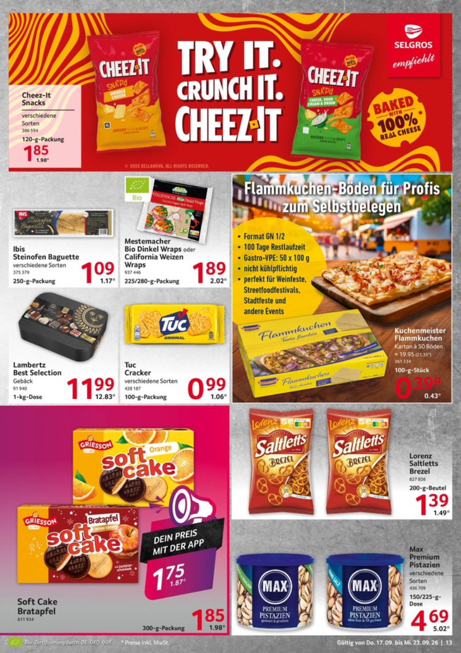 SELGROS Food Prospekt – Seite 13