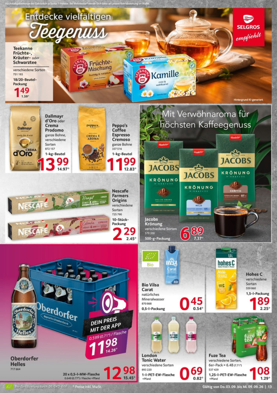 SELGROS Food Prospekt – Seite 13