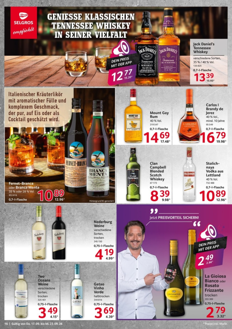 SELGROS Food Prospekt – Seite 16