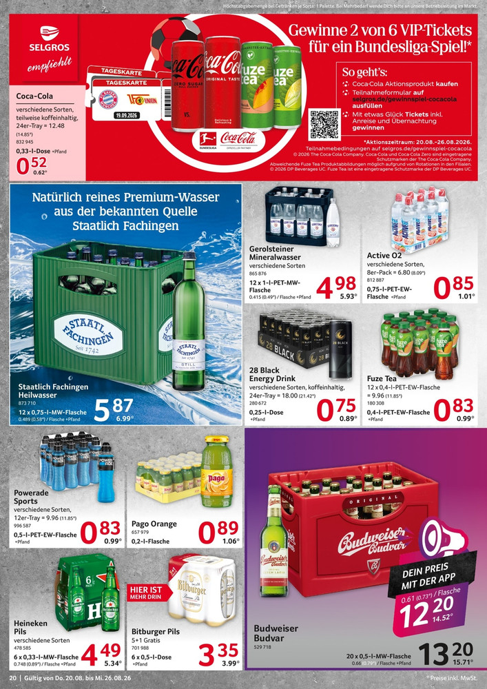SELGROS Food Prospekt – Seite 20