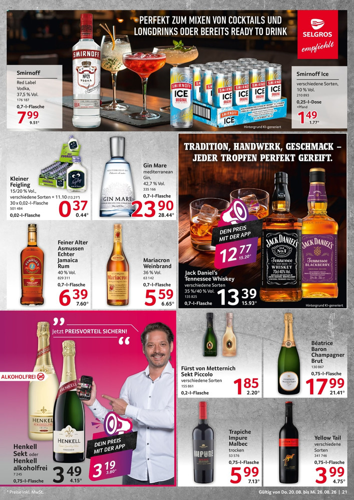SELGROS Food Prospekt – Seite 21