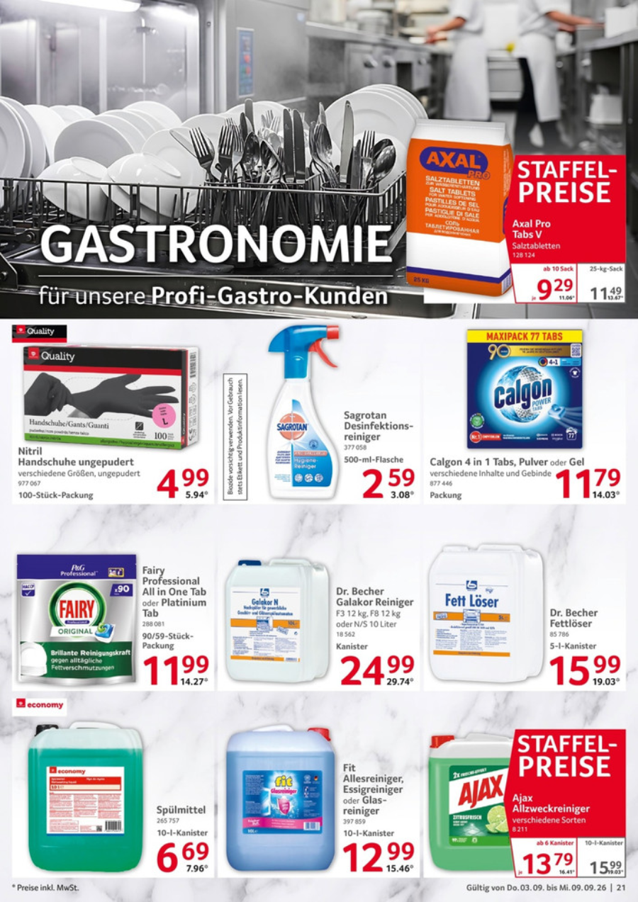 SELGROS Food Prospekt – Seite 21