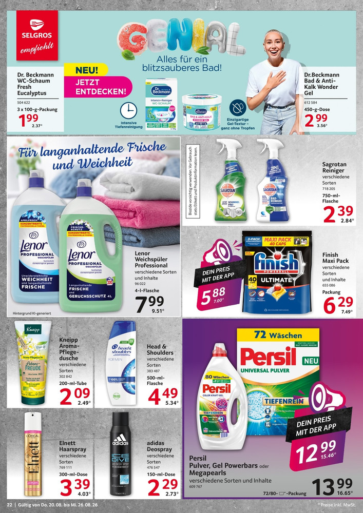 SELGROS Food Prospekt – Seite 22