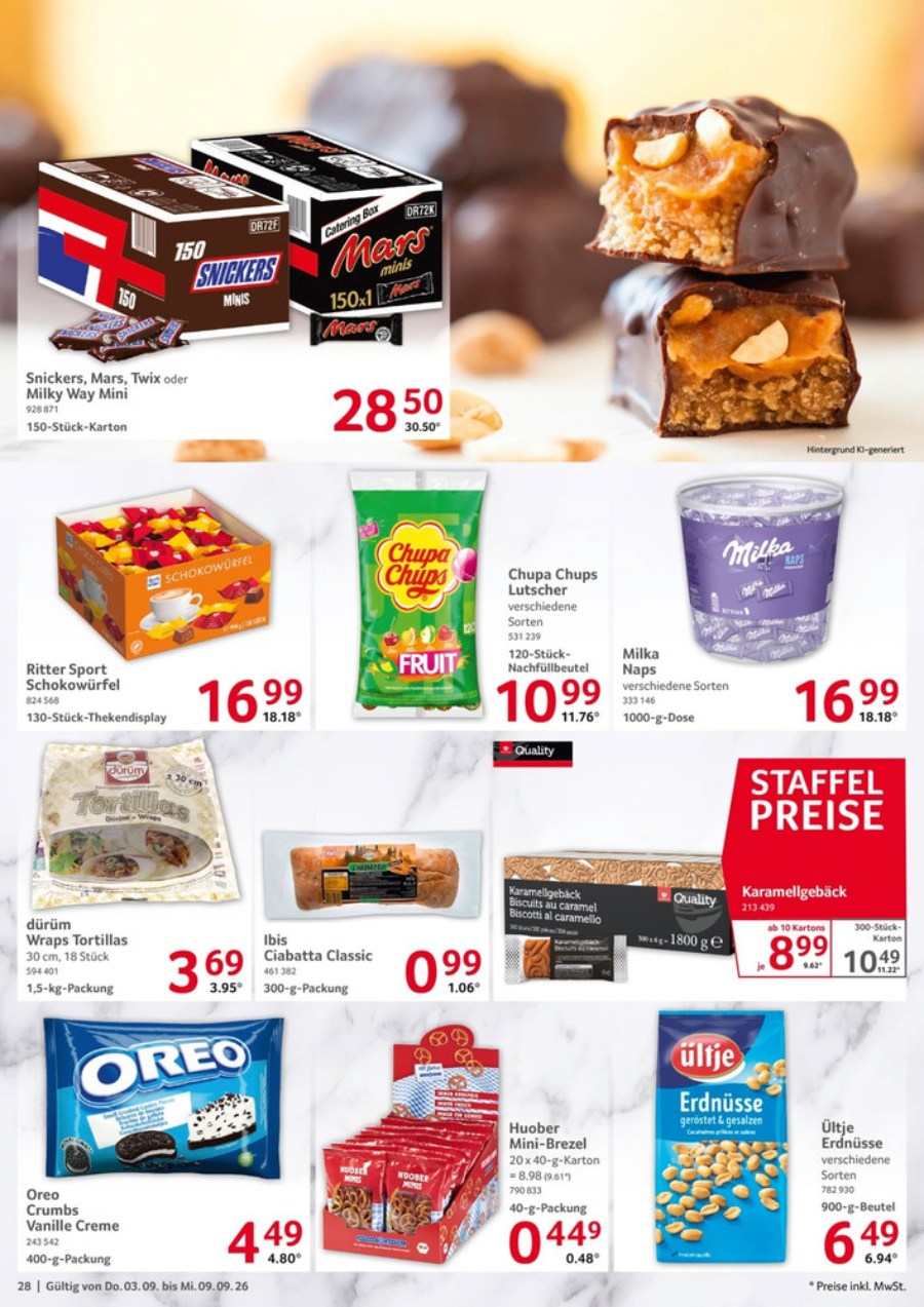 SELGROS Food Prospekt – Seite 28