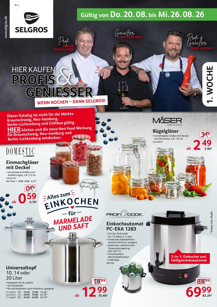 SELGROS Non-Food Prospekt – Vorschaubild
