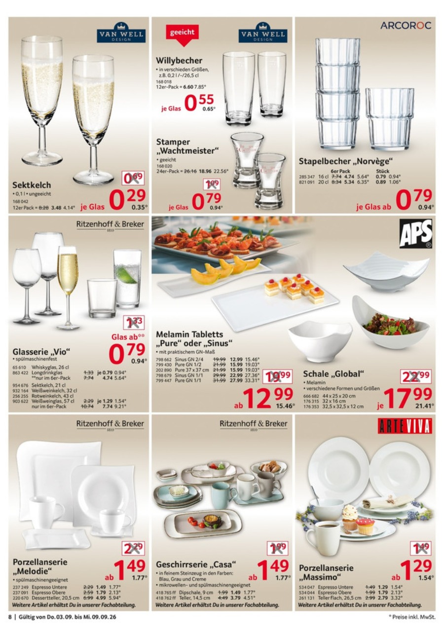 SELGROS Non-Food Prospekt – Seite 8