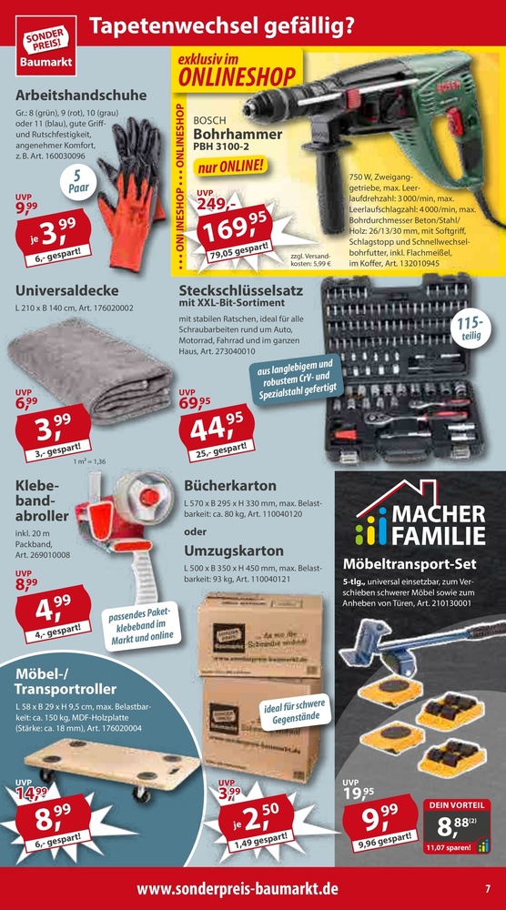 Sonderpreis Baumarkt Vorschau – Seite 9