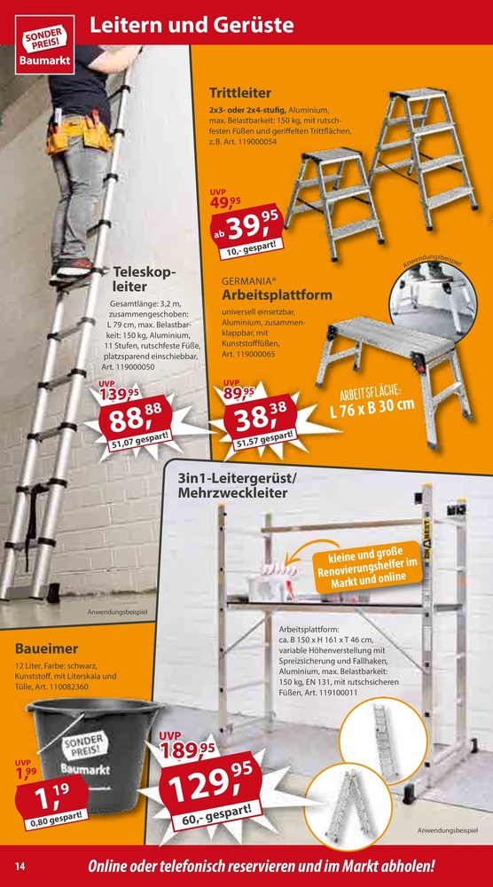 Sonderpreis Baumarkt Vorschau – Seite 16