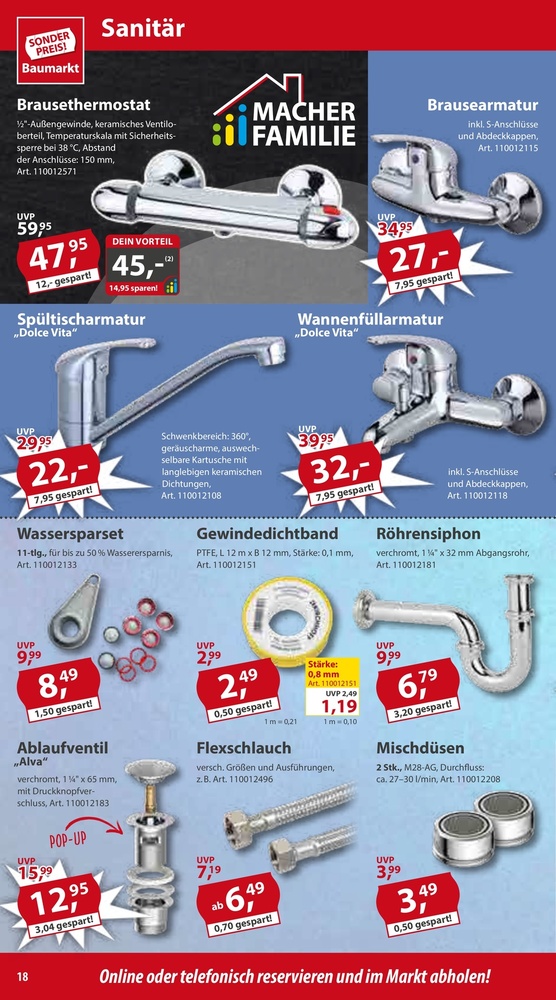 Sonderpreis Baumarkt Vorschau – Seite 20