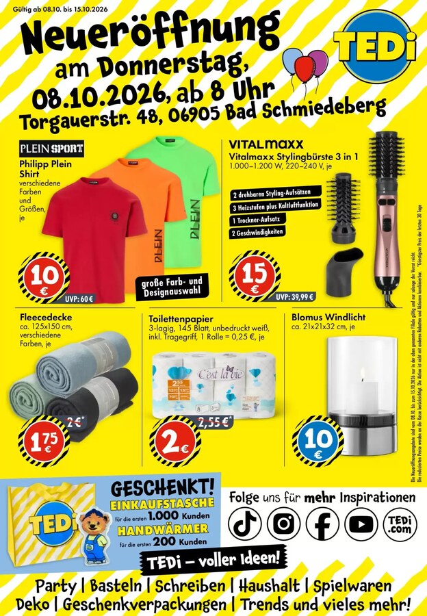 TEDi Vorschau – Vorschaubild
