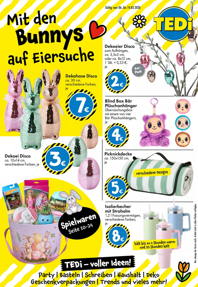 TEDi Prospekt – Seite 1