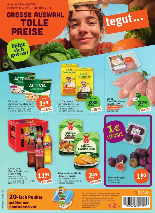 Tegut Prospekt – Seite 1