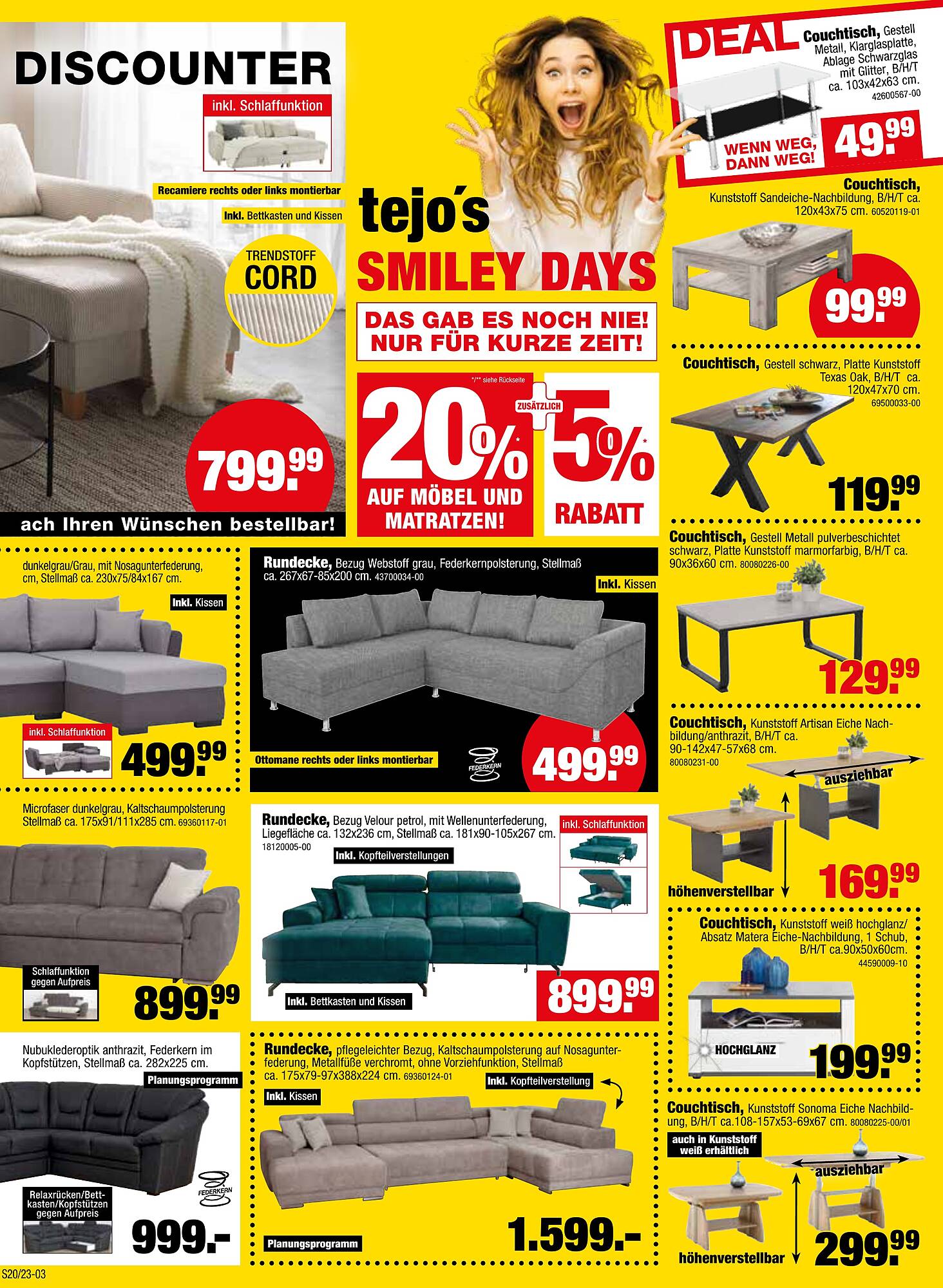 Tejos SB Lagerkauf Prospekt – Seite 3