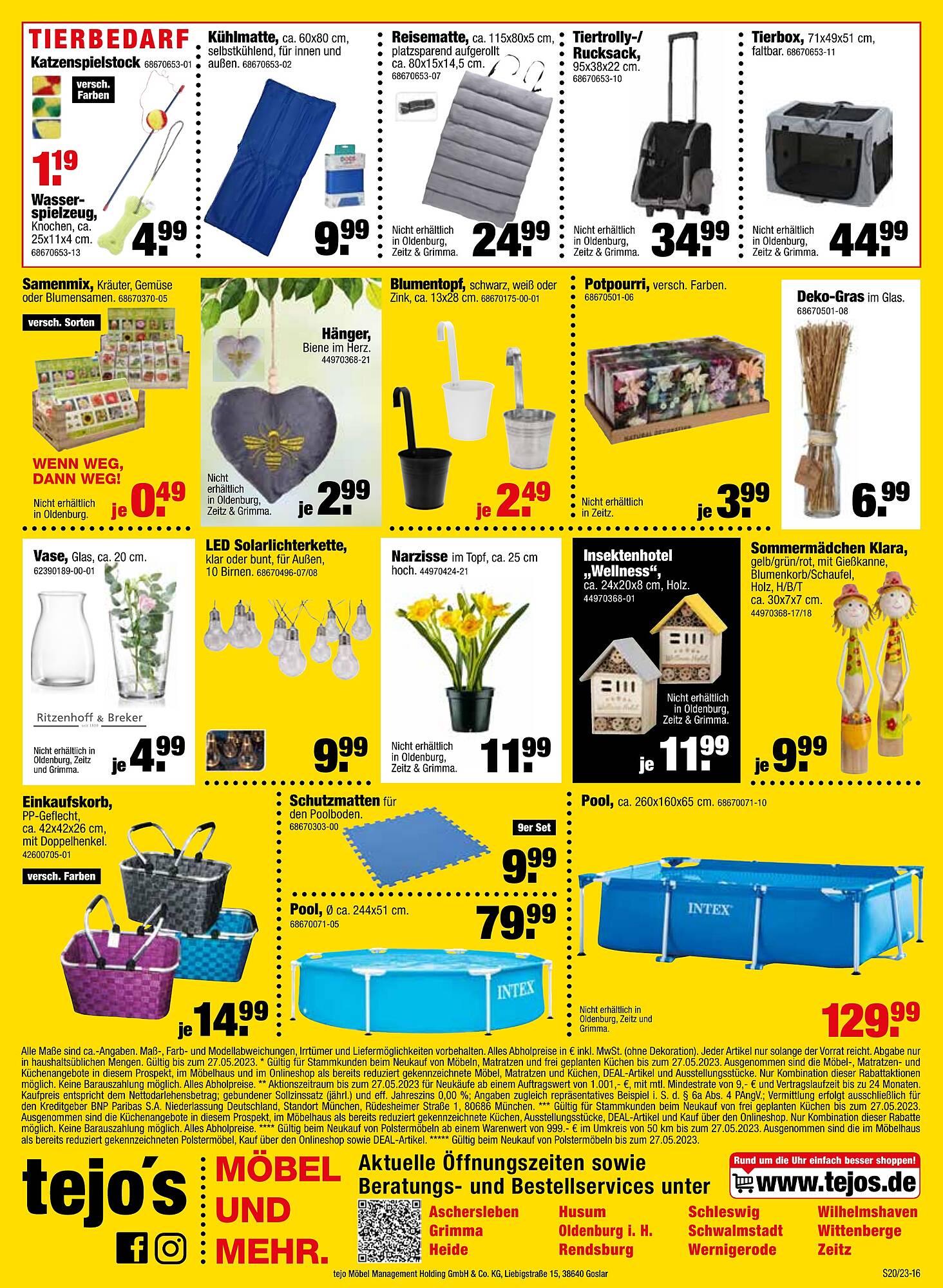 Tejos SB Lagerkauf Prospekt – Seite 16