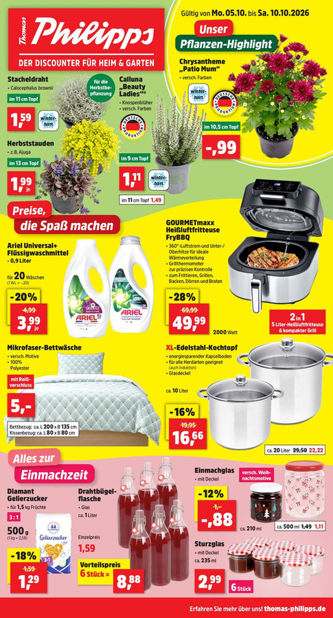 Thomas Philipps Prospekt – Seite 1