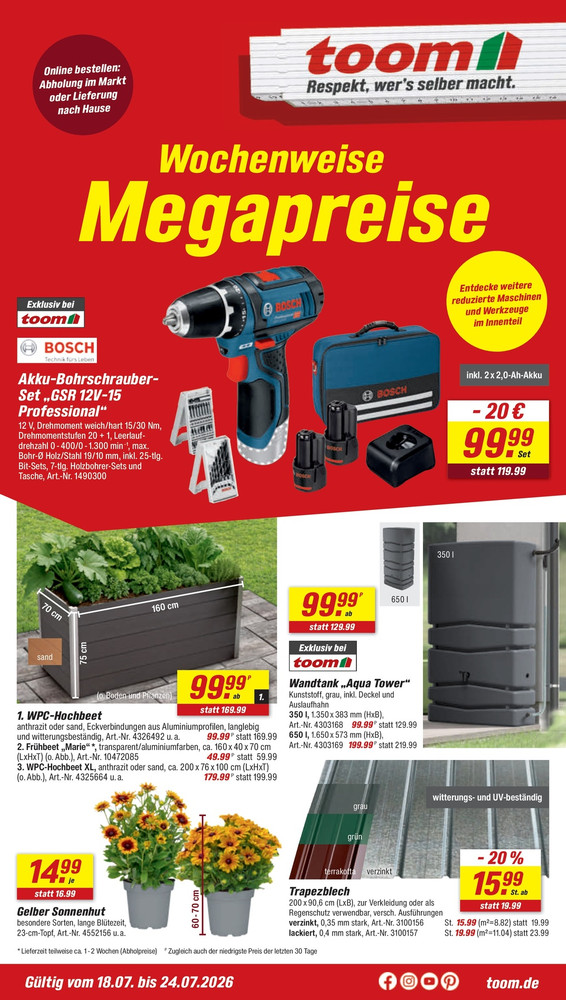 toom Baumarkt Prospekt – Vorschaubild