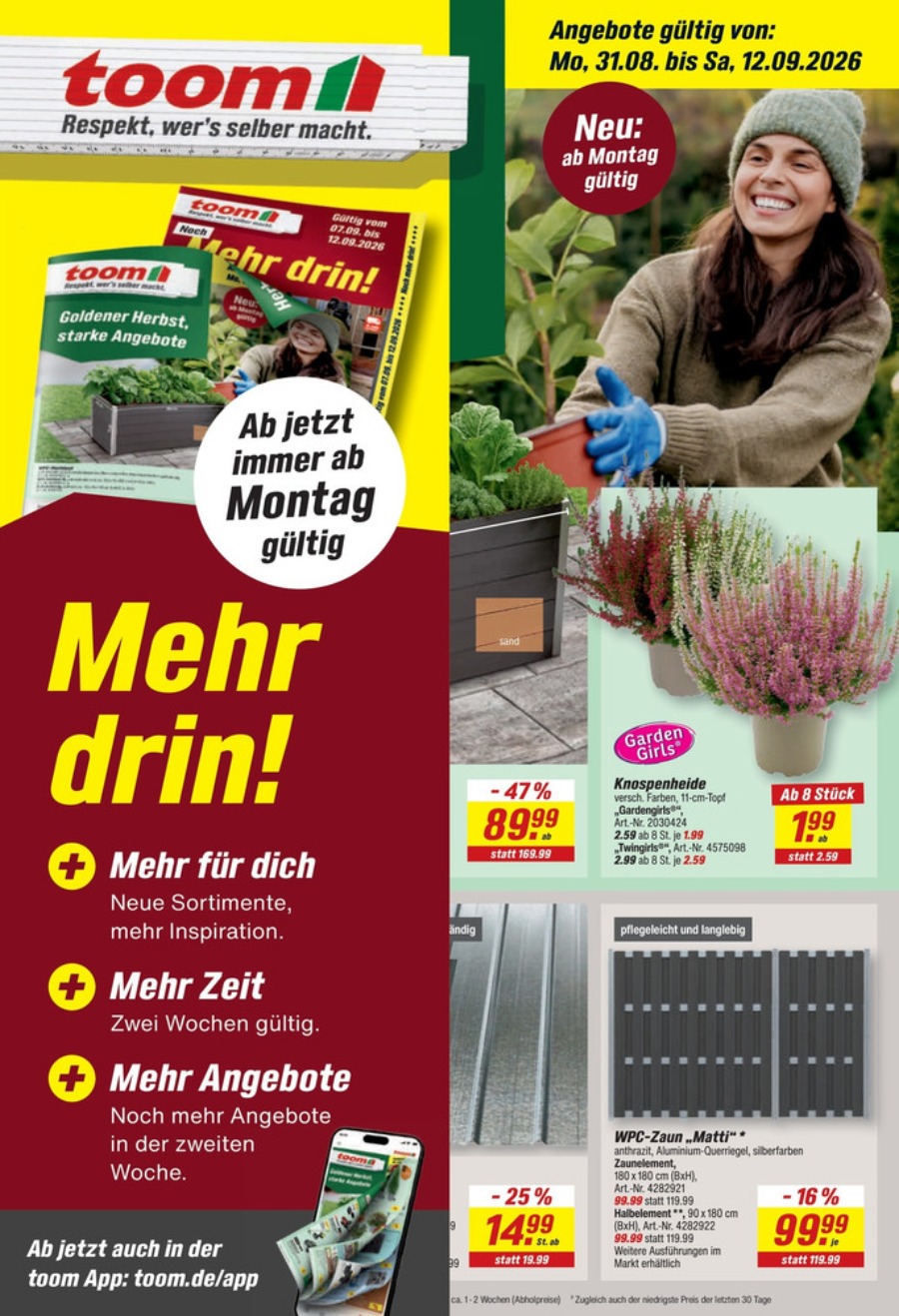 toom Baumarkt Prospekt – Vorschaubild
