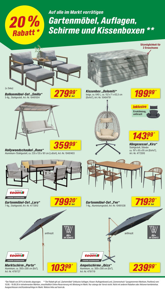 toom Baumarkt Prospekt – Seite 6