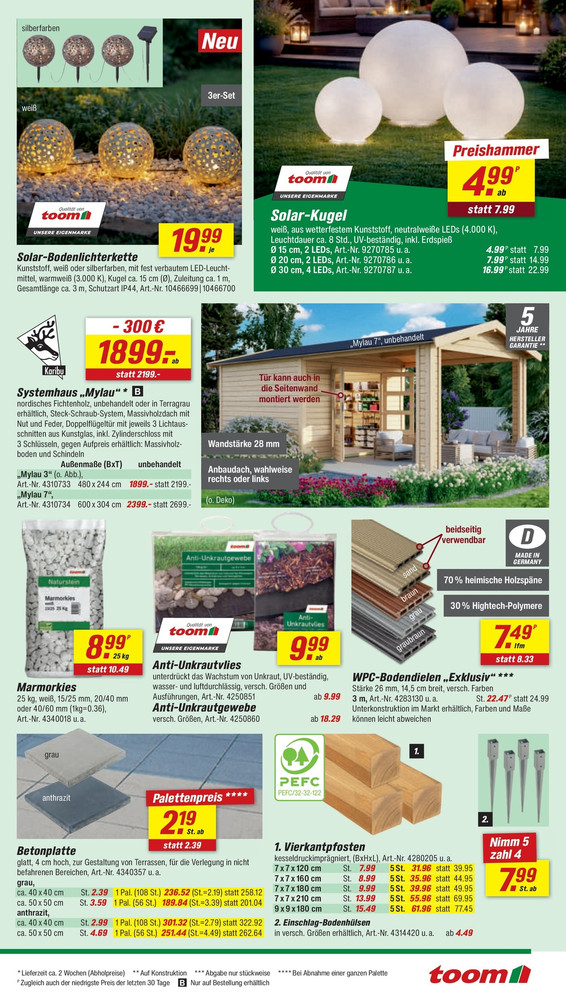 toom Baumarkt Prospekt – Seite 7