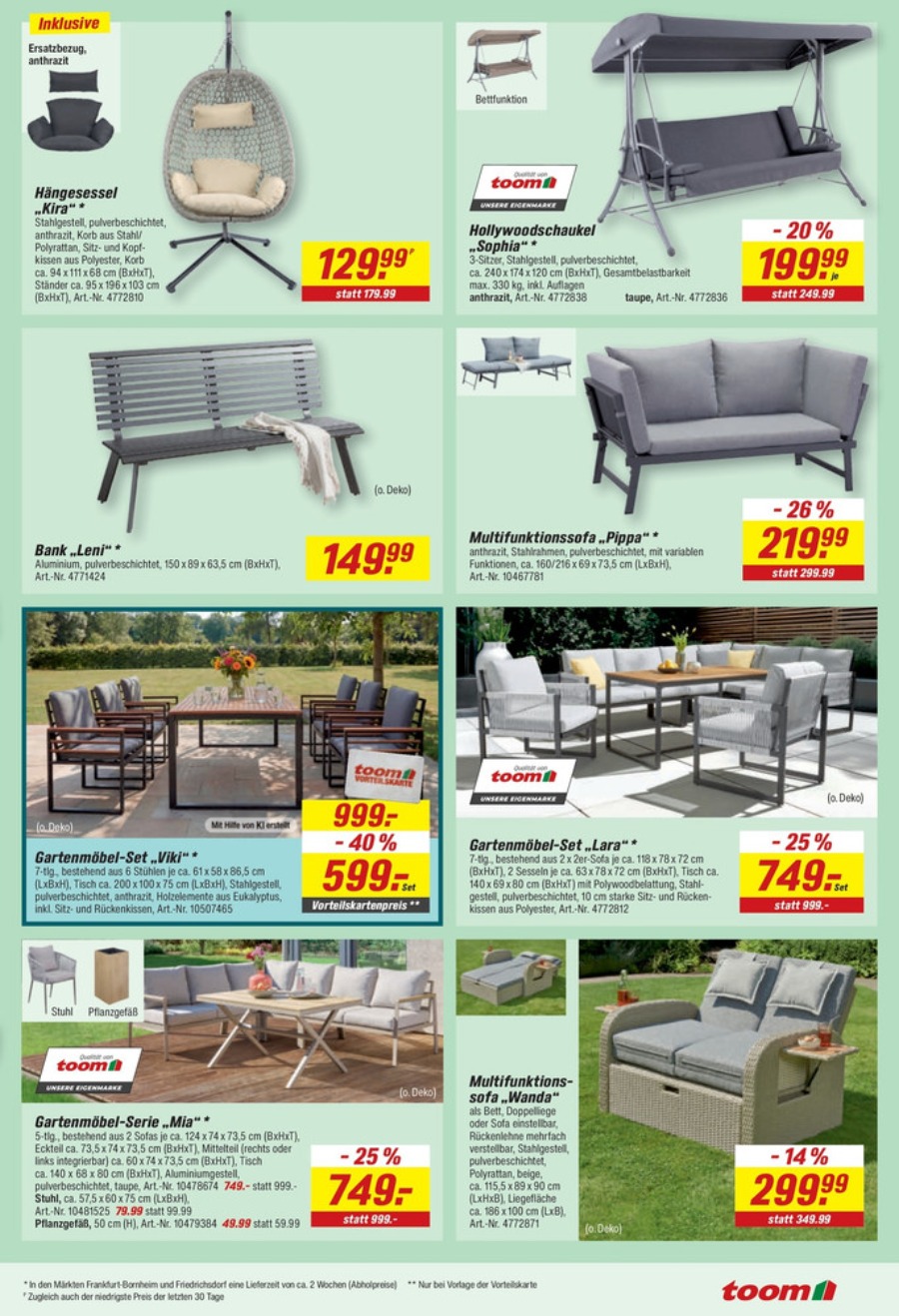 toom Baumarkt Prospekt – Seite 7