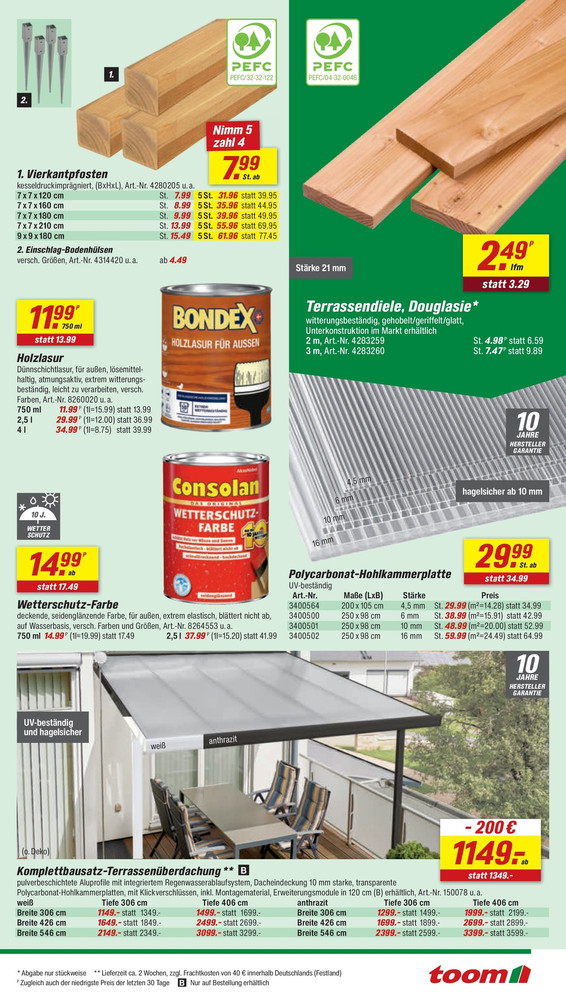 toom Baumarkt Prospekt – Seite 7
