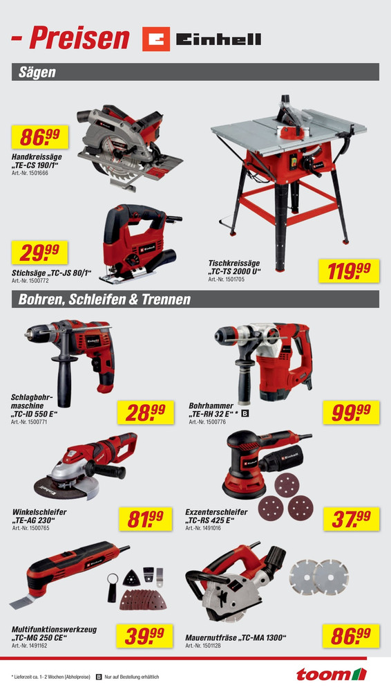 toom Baumarkt Prospekt – Seite 7