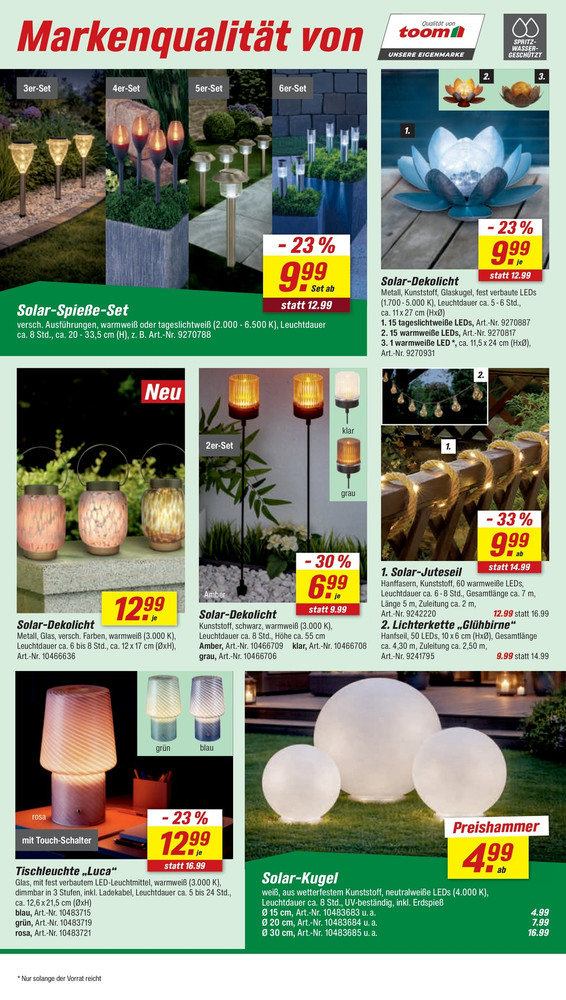 toom Baumarkt Prospekt – Seite 8