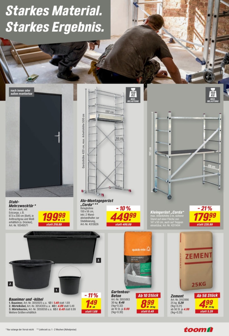 toom Baumarkt Prospekt – Seite 9