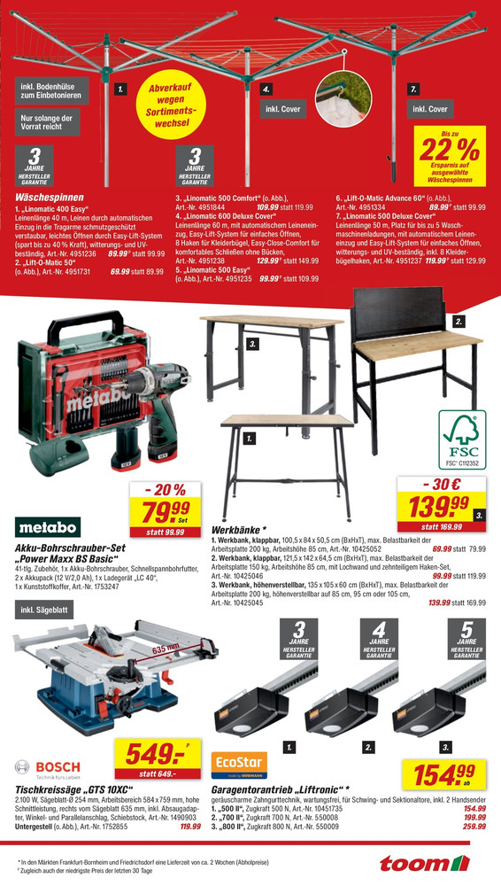 toom Baumarkt Prospekt – Seite 9