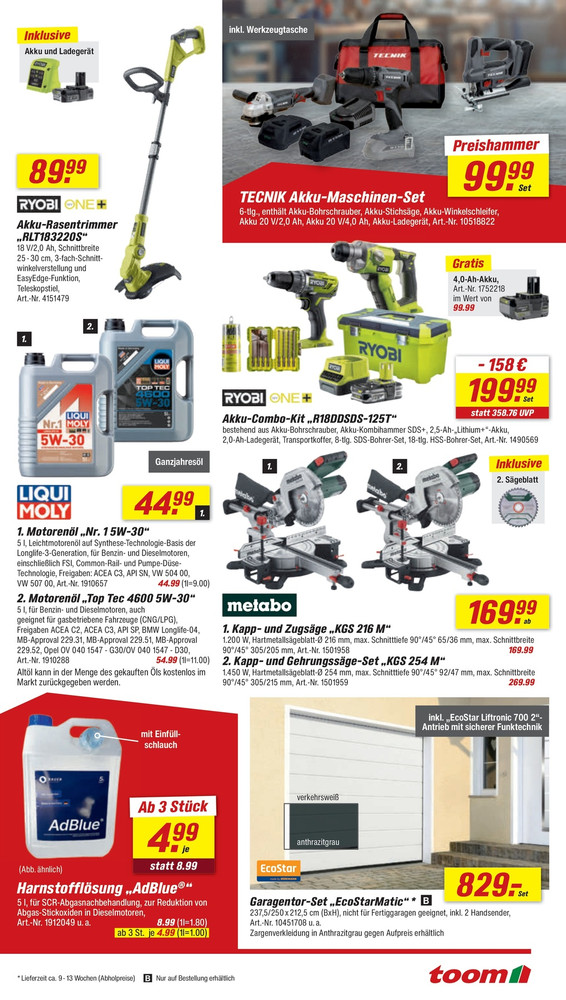 toom Baumarkt Prospekt – Seite 9