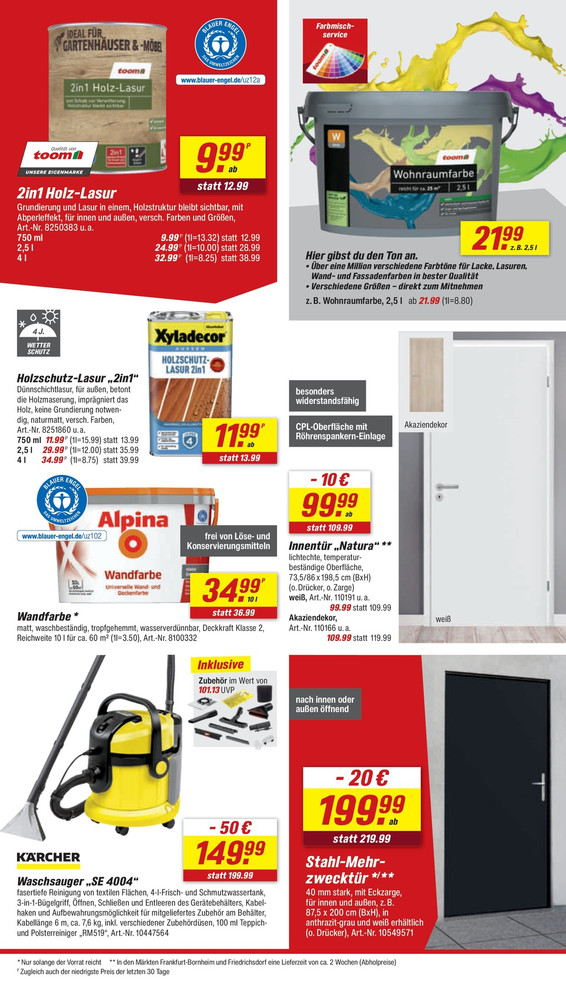 toom Baumarkt Prospekt – Seite 14