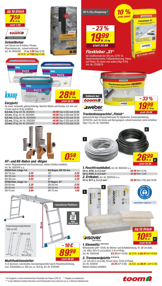 toom Baumarkt Prospekt – Seite 15