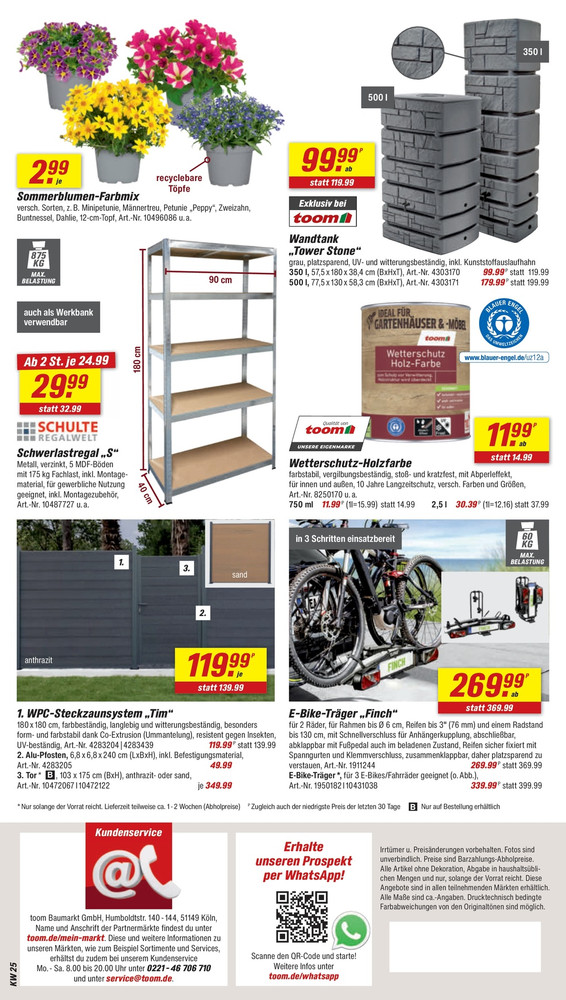 toom Baumarkt Prospekt – Seite 16