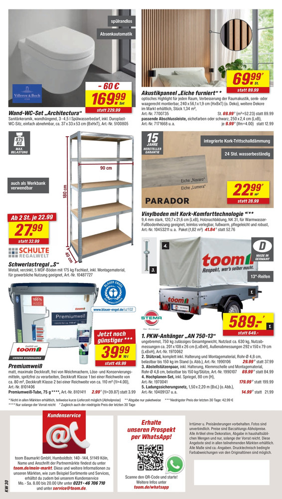 toom Baumarkt Prospekt – Seite 16