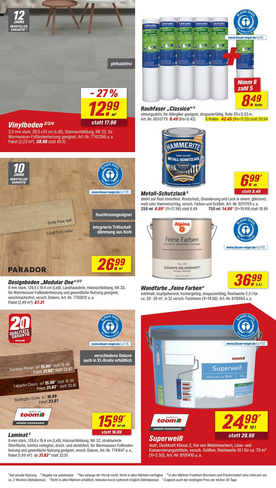 toom Baumarkt Prospekt – Seite 18