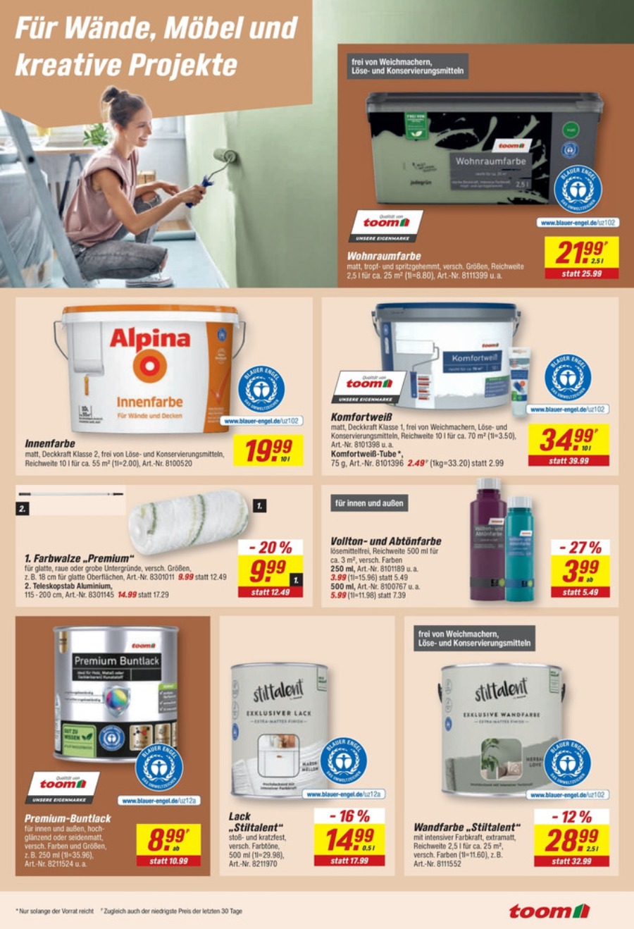 toom Baumarkt Prospekt – Seite 19