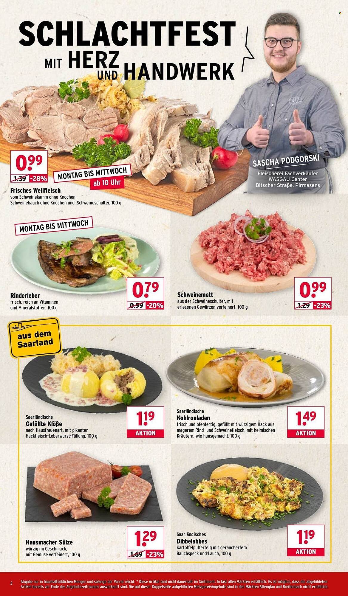 Wasgau Prospekt – Seite 2