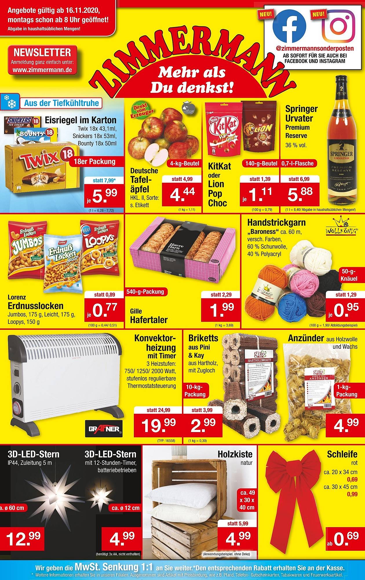 Zimmermann Prospekt – Seite 1